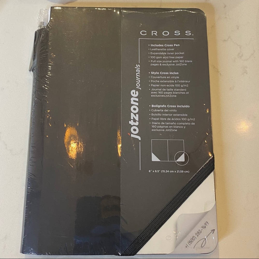 Cross Jotzone Blank Pages Journal